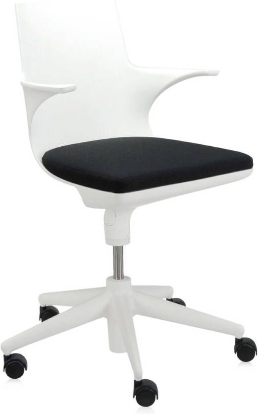 Kartell Spoon Bureaustoel Wit