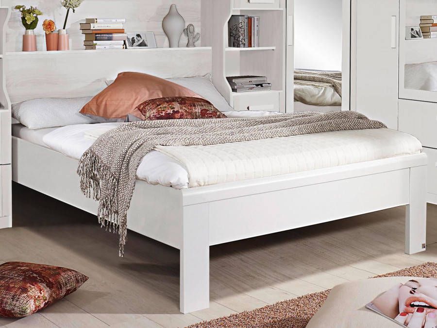 Mobistoxx Bed RIGA 140x190 cm wit zonder lade