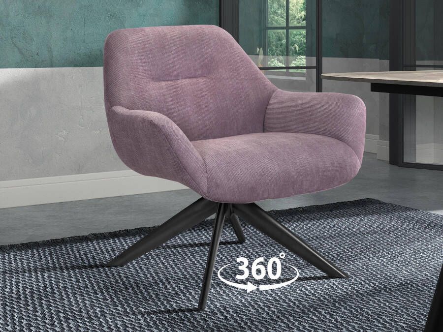 Mobistoxx Draaiende zetel VEGAN grijs