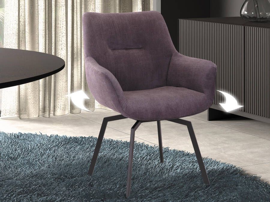 Mobistoxx Draaistoel MODIL grijs