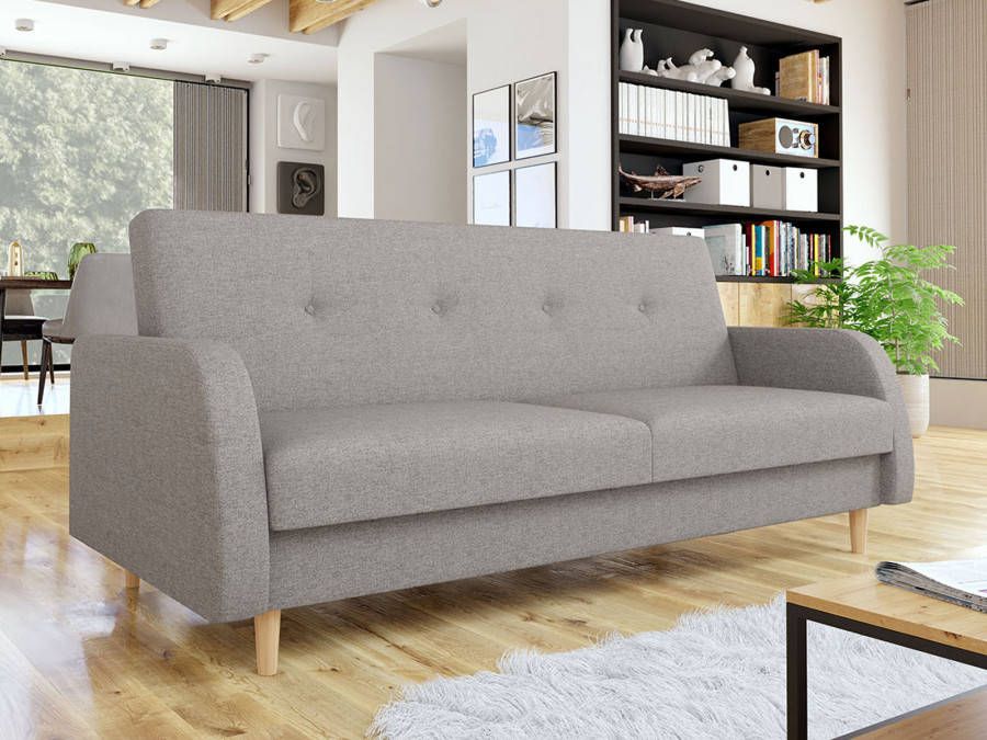 Mobistoxx Slaapbank IGNIS 2 plaatsen grijs