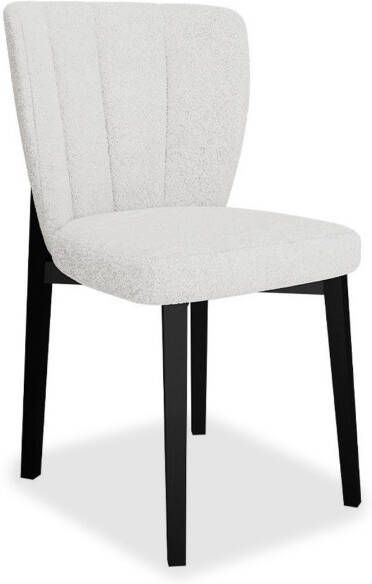 Mobistoxx Stoel MARTIRO wit boucle stof