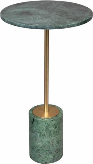 Dutchbone Bijzettafel 'Gunnar' Marmer, kleur Groen