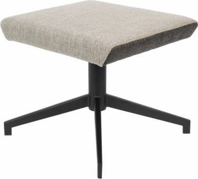 Zuiver poef Uncle Jesse grijs 43 x 50 x 44