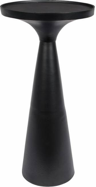 Zuiver Floss Sidetable Aluminium 56 x 28 cm Zwart