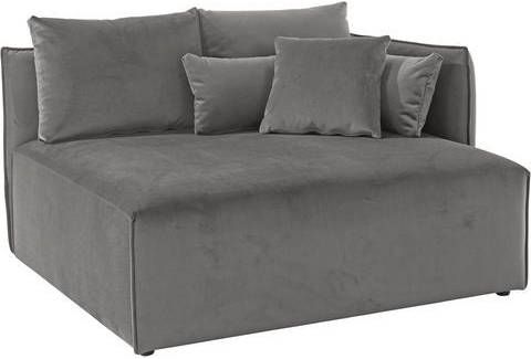 elbgestoeber Ottomane Elbdock korte lounge module zelf samenstellen, breedte 138 cm, diepte 128 cm