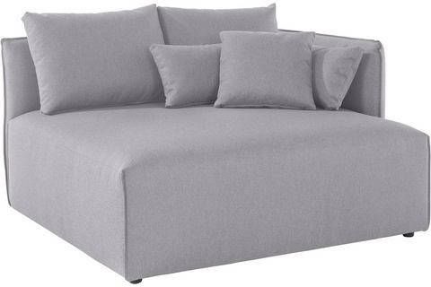 elbgestoeber Ottomane Elbdock korte lounge module zelf samenstellen, breedte 138 cm, diepte 128 cm