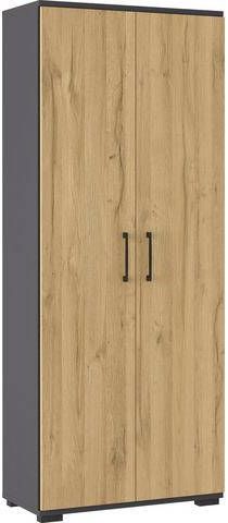 Germania Profi Kantoorkast Deuren Grafiet/Grandson Eiken