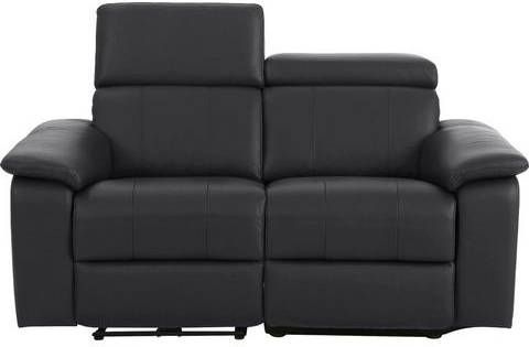 Home affaire 2 zitsbank Binado Naar keuze met handmatige of elektrische relaxfunctie met USB aansluiting, binnenveringsinterieur