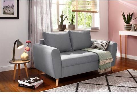 Home affaire 2 zitsbank Penelope met fijne stiksels in scandinavisch design