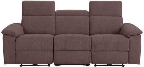 Home affaire 3 zitsbank Binado Naar keuze met handmatige of elektrische relaxfunctie met USB aansluiting, binnenveringsinterieur