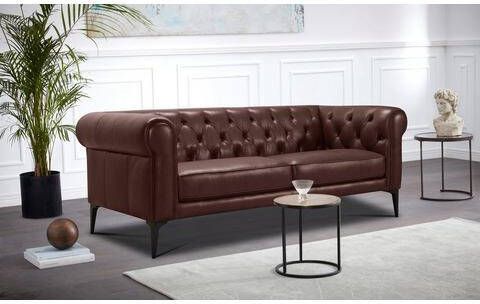 Home affaire Chesterfield bank Tobol in modern chesterfield design