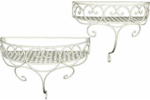 Home affaire Decoratief wandrek gemaakt van ijzer(2 stuks )