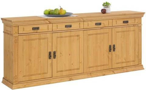 Home affaire Dressoir Vinales in klassieke rustieke stijl, breedte 204 cm