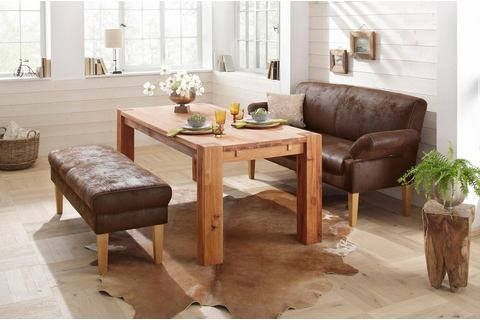 Home affaire Eetbank Malmö 2 stoelen voor eettafels