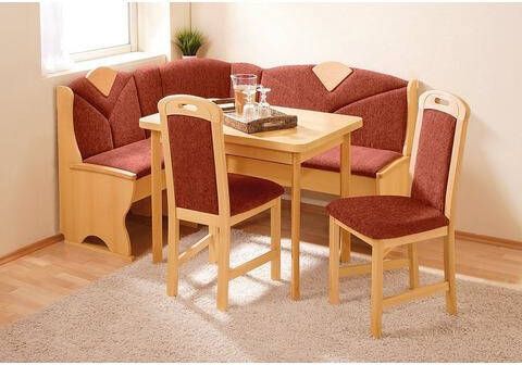 Home affaire Eethoek ongeveer 161/121 cm(set, 4 delig )