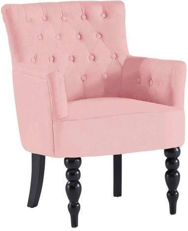 Home affaire Fauteuil Barok met gewatteerde rugleuning