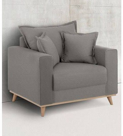 Home affaire Fauteuil EDINA ook in katoenmix overtrekstof, in scandinavische stijl