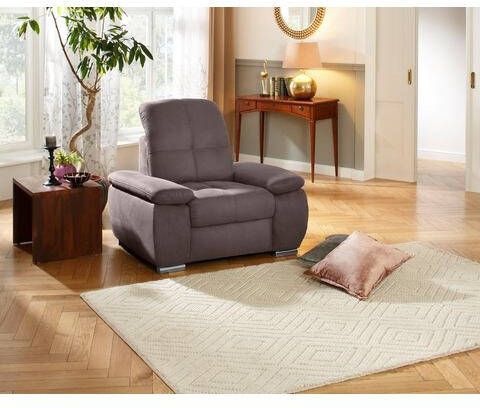 Home affaire Fauteuil Lotus naar keuze met verstelbare hoofdsteun, in 3 soorten bekleding