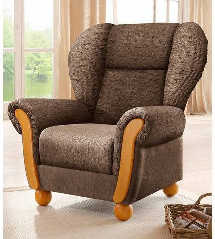 Home affaire Fauteuil Milano Hoge rug