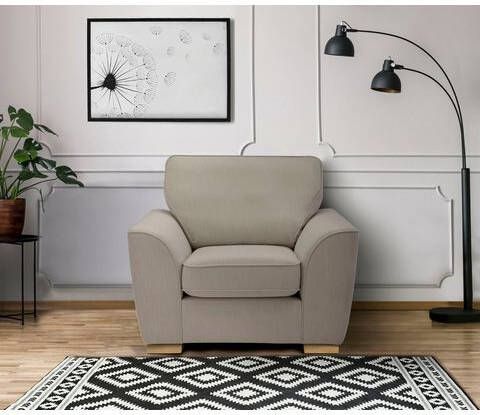 Home affaire Fauteuil Savoy gezellige fauteuil, in 2 stofkwaliteiten