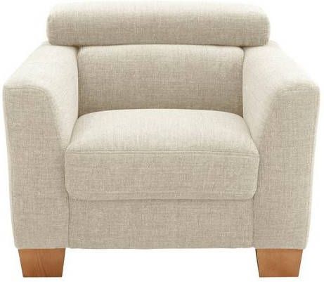 Home affaire Fauteuil Steve premium luxe met verstelbare hoofdsteun, belastbaar tot 140 kg