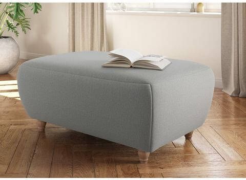 Home affaire Hocker Bostone in 4 stofkwaliteiten, ook in naturleder(1 stuk )