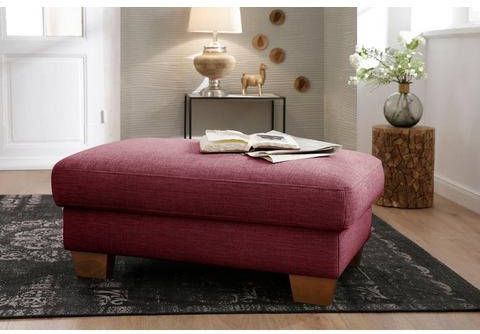 Home affaire Hockerbank Steve passend bij de serie "steve", ook in aqua clean pascha voor het gemakkelijke schoonmaken met water en aqua clean supreme bekleding ideaal met dierenharen en ter bescherming tegen nagels