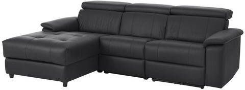 Home affaire Hoekbank Binado Naar keuze met handmatige of elektrische relaxfunctie met USB aansluiting, binnenveringsinterieur