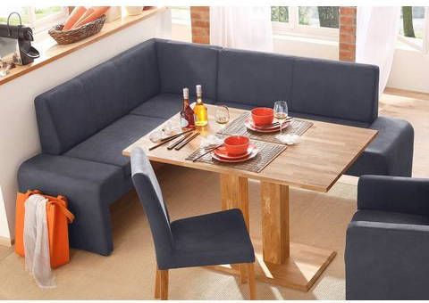 Home affaire Hoekbank Bologna in 2 afmetingen(lange zijde 180 of 200 cm ), verschillende kwaliteiten