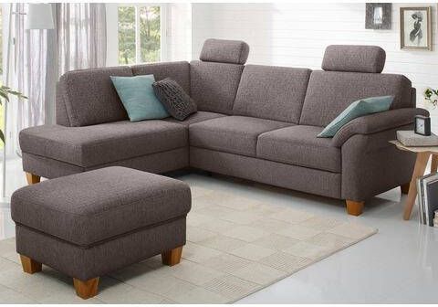 Home affaire Hoekbank Borkum met binnenvering, naar keuze met slaapfunctie