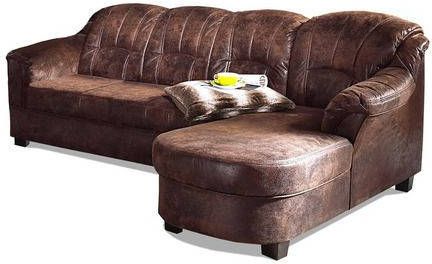 Home affaire Hoekbank Budapest naar keuze met slaapfunctie, met récamier of ottomane