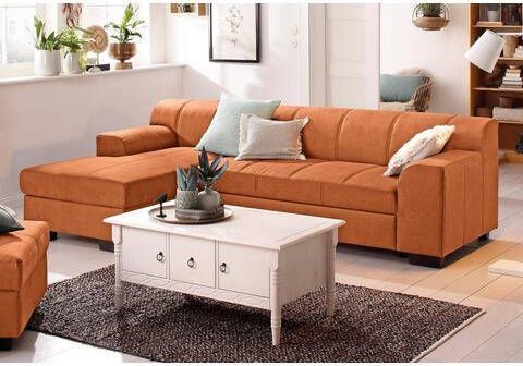 Home affaire Hoekbank Falk met binnenvering en naar keuze met slaapfunctie en bedkist