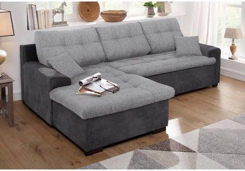 Home affaire Hoekbank Föhr optioneel met bedfunctie