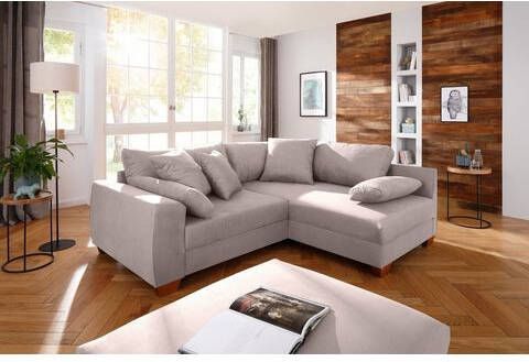 Home affaire Hoekbank Helena luxe met bijzonder hoogwaardige bekleding voor maximaal 140 kg per zitoppervlak, ook in cord bekleding