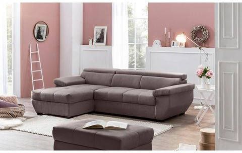 Home affaire Hoekbank Highway met récamier, verstelbaar hoofdeind en naar keuze slaapfunctie