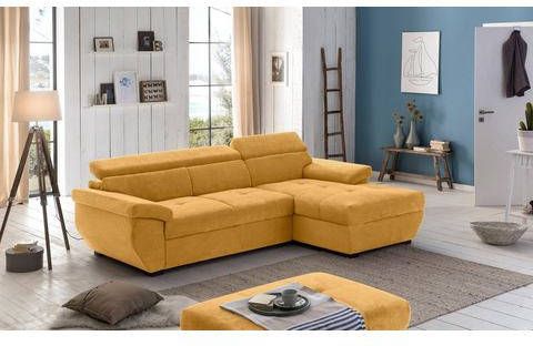 Home affaire Hoekbank Highway met récamier, verstelbaar hoofdeind en naar keuze slaapfunctie