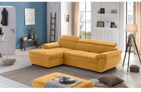 Home affaire Hoekbank Highway met récamier, verstelbaar hoofdeind en naar keuze slaapfunctie