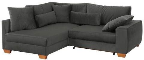 Home affaire Hoekbank Kerstin luxe met bijzonder hoogwaardige bekleding voor maximaal 140 kg per zitoppervlak, ook in aqua clean bekleding voor het gemakkelijke reinigen met water