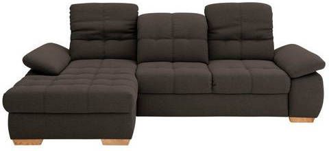 Home affaire Hoekbank Lotus home luxe tot 140 kg per zitplaats belastbaar