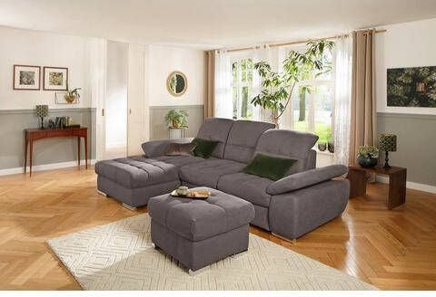 Home affaire Hoekbank Lotus luxe met afsluitende récamier in vele varianten