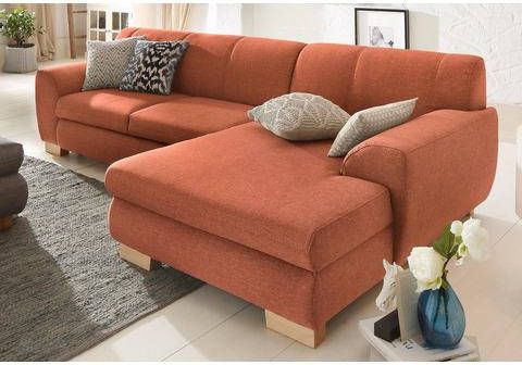 Home affaire Hoekbank NIKA Hoekbank, structuur fijn of Melrose/structuur, naar keuze met slaapfunctie