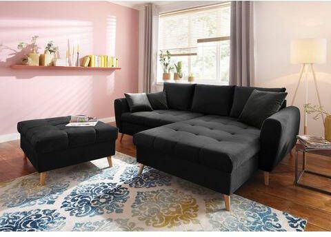 Home affaire Hoekbank Penelope luxe met bijzonder hoogwaardige bekleding voor maximaal 140 kg per zitoppervlak