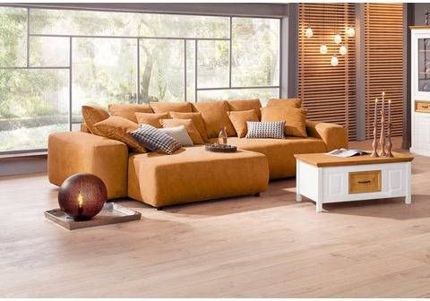 Home affaire Hoekbank Riveo met boxspringvering, naar keuze met slaapfunctie