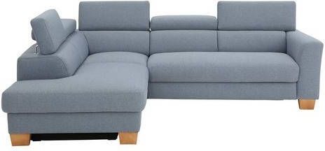 Home affaire Hoekbank Steve premium luxe tot 140 kg per zitting belastbaar