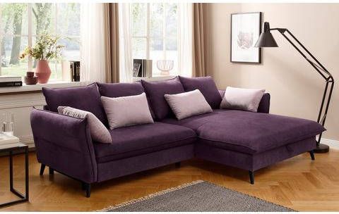 Home affaire Hoekbank Tirano naar keuze met slaapfunctie en bedkist