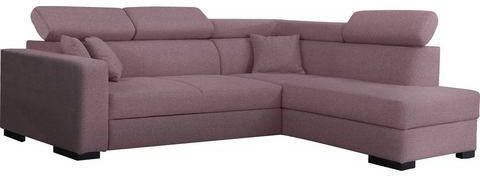 Home affaire Hoekbank Tulio naar keuze met slaapfunctie en bedkist