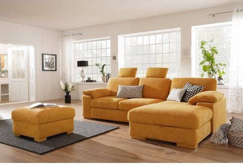 Home affaire Hoekbank Ventura naar keuze met slaapfunctie en slaapfunctie/bedkist