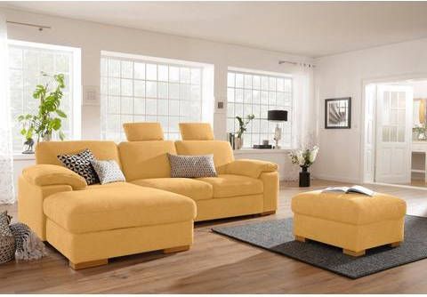 Home affaire Hoekbank Ventura naar keuze met slaapfunctie en slaapfunctie/bedkist