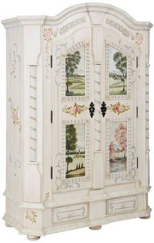 Home affaire Kledingkast Sophia in twee verschillende unieke uitvoeringen van de kastfronten, hoogte 187 cm